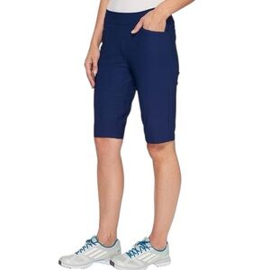 adidas Deep Blue Ultimate Adistar Bermuda Shorts Size Small
